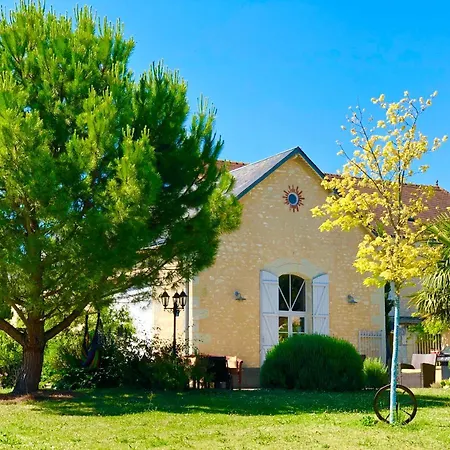Ecole De Mathuna D Hotes Familiale Sejour Calme Avec Piscine Et Jardin Nocleg ze śniadaniem Marigny-Brizay